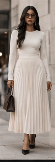A church look styled by Mila