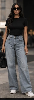 An everyday look styled by Mila