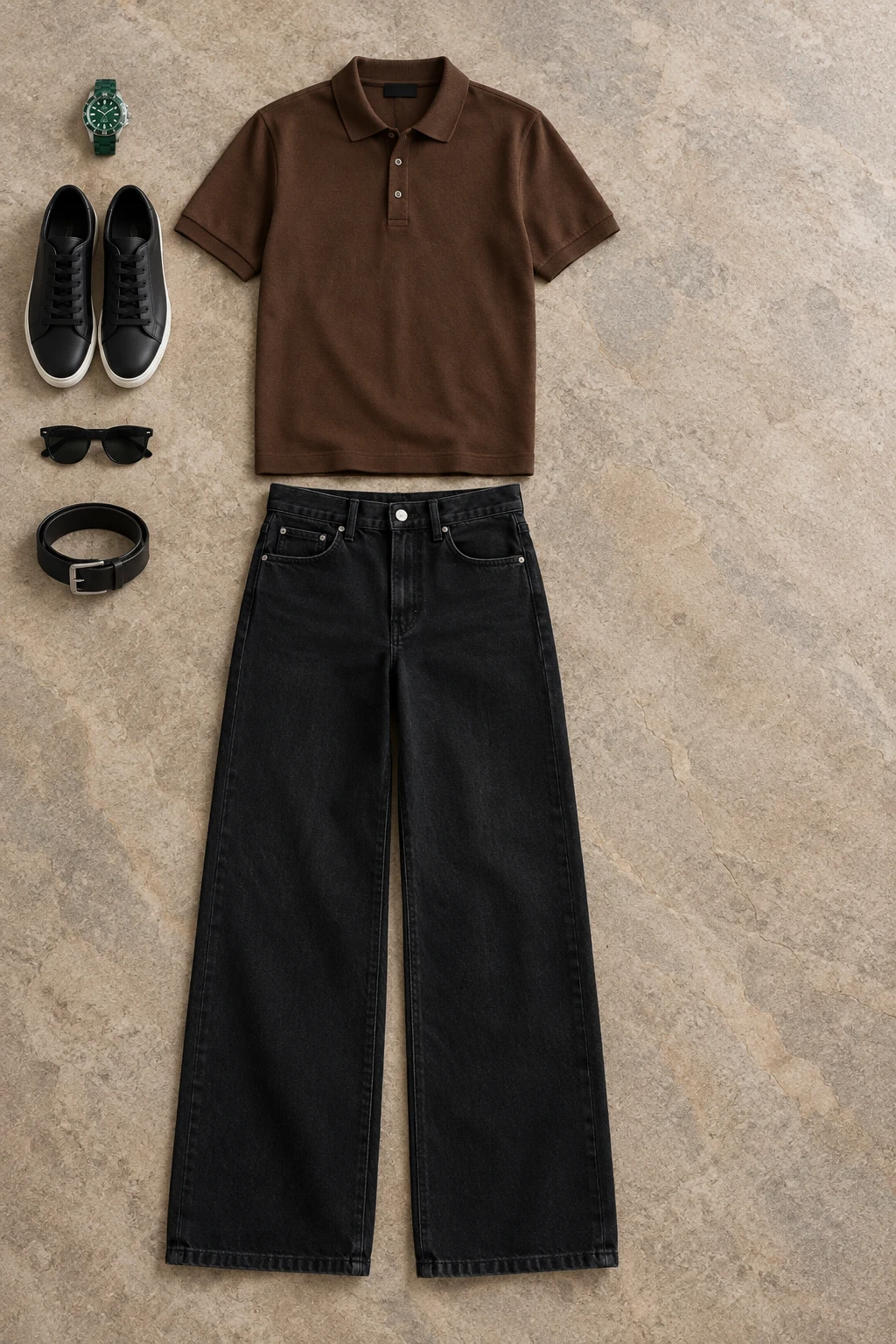 A complete outfit styled by Mila for casual.