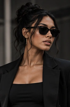 A look Mila recreated from a reference photograph